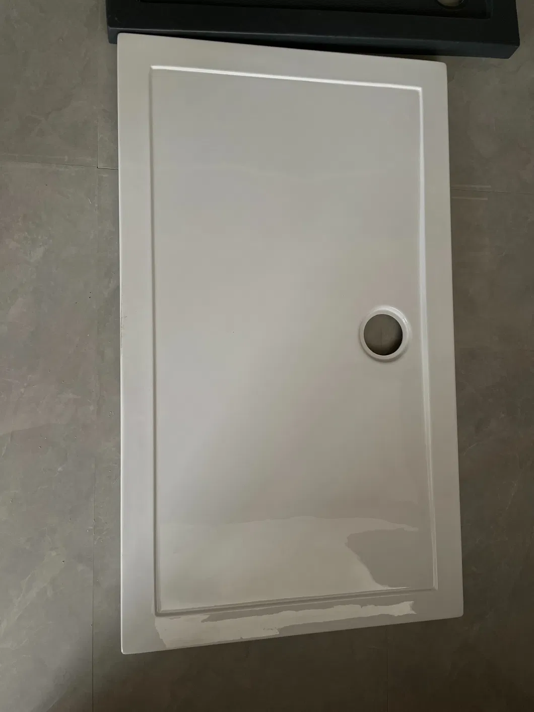 Rectangle Artificial Stone Bathroom Tray Shower Base with CE Certified Stout