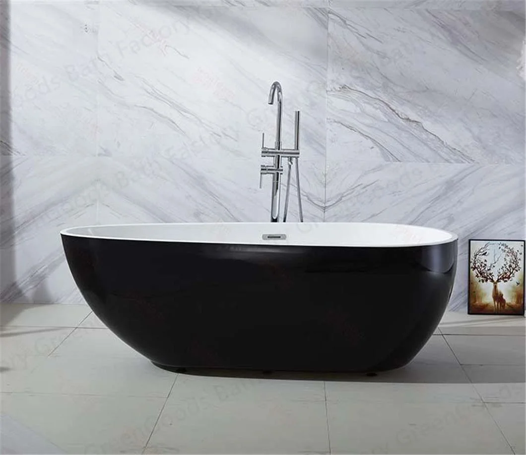 Kohler Home Bathing Grade One Kinds Bath Tub 1500 Freestanding Deep Soaking Acrylic Tanding Guangzhou Sanitary Bathroom Bathtubs