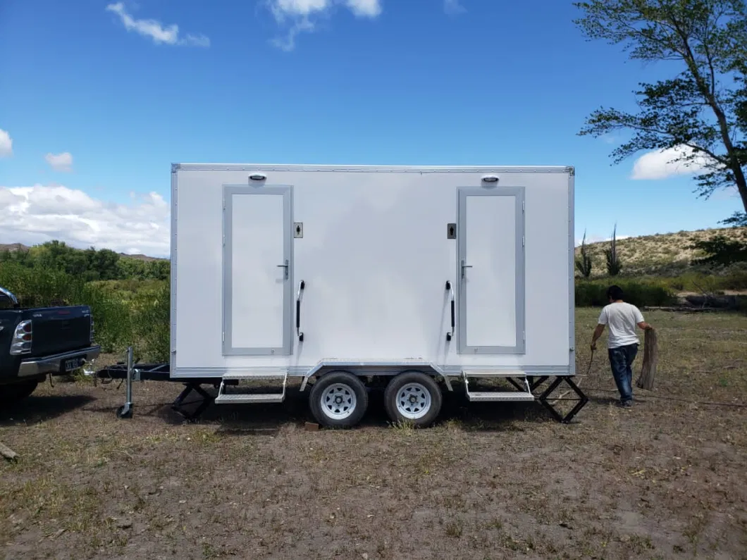 Bathroom Wc Mobile Green Water Washbasin Chemical Clean