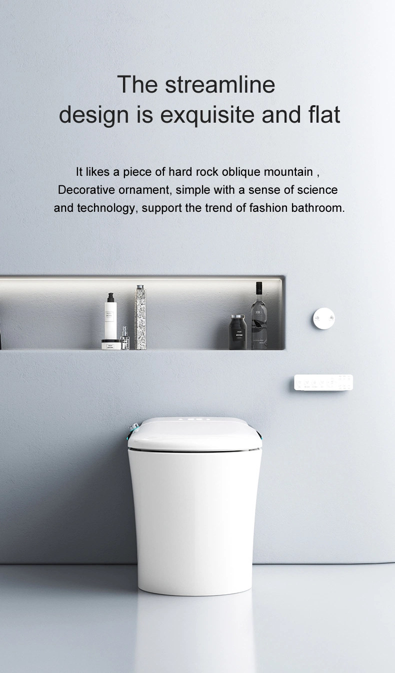 Smart Toilet Siphonic Intelligent Toilet Floor Mounted Toilet