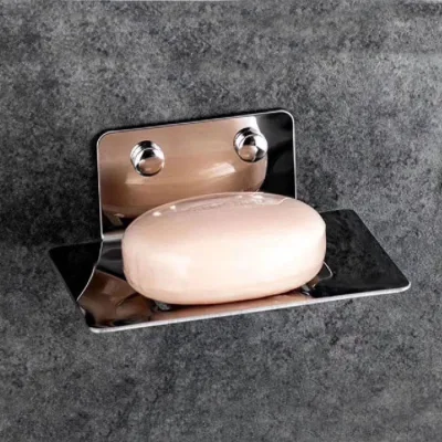 Accessori per bagno in acciaio inox solido montaggio a parete sapone da bagno asciugatura Vassoio porta-supporti