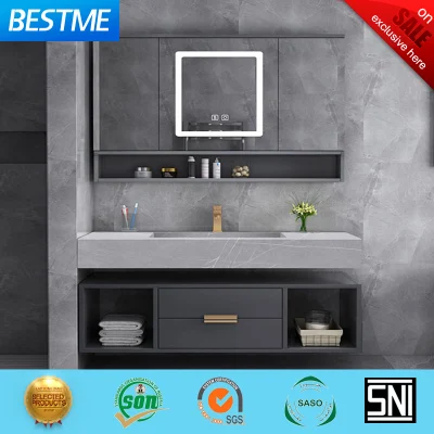 Guangdong Fatctoy LED ODM Smart Mirror misura personalizzata colore Basin Armadietto di cortesia per bagno (BY-X8005)