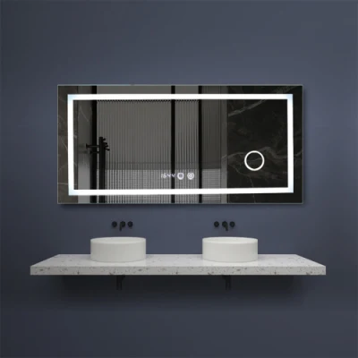  Cina Design personalizzato decorazione parete cabina in piedi bianco lunghezza intera Speculare