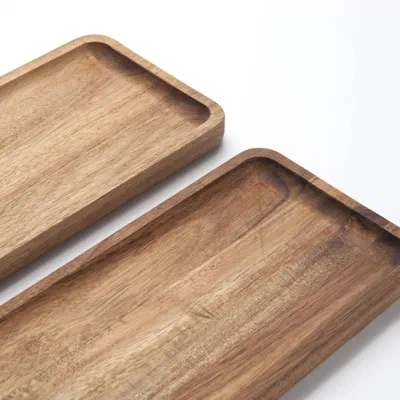  Lavandino in legno per il bagno che serve cibo, frutta, bistecca, vassoio di stoccaggio