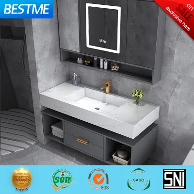  Guangdong Fatctoy LED ODM Smart Mirror misura personalizzata colore Basin Armadietto di cortesia per bagno (BY-X8005)