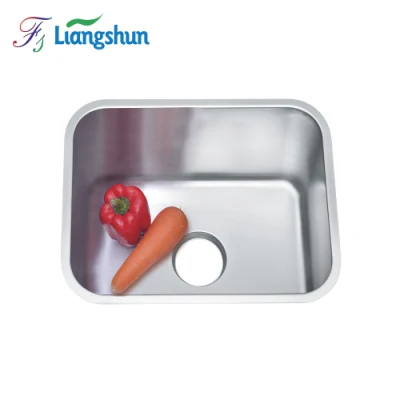  Sottoscarlo Sink cucina in acciaio inox marmo ciotola singola Farmhouse Apron Inchiostro nero