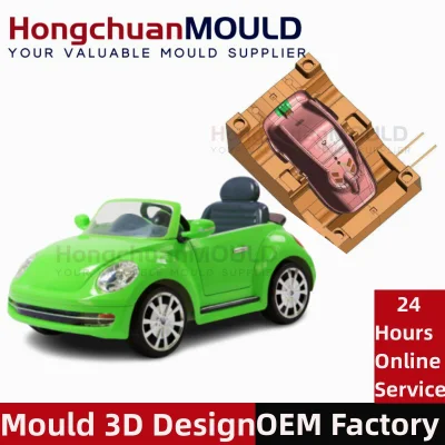 Plastica grandi giocattoli Bambini Bambini iniezione auto elettrica Mold Car Progettazione di stampaggio