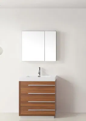  China Factory Wholesale Nordic Light Luxury, semplice bagno con lavandino MIRRO intelligente e accessori per bagno
