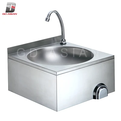 Attrezzatura da cucina lavabo a lavabo con funzionamento a ginocchio