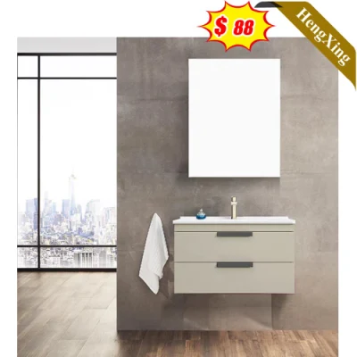 Armadio di stoccaggio armadio da bagno indipendente con grande cassetto e. Ripiano regolabile