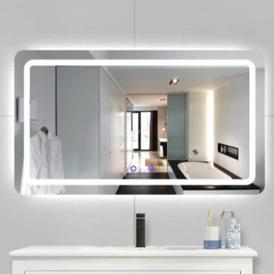 Cina Design personalizzato decorazione parete cabina in piedi bianco lunghezza intera Speculare