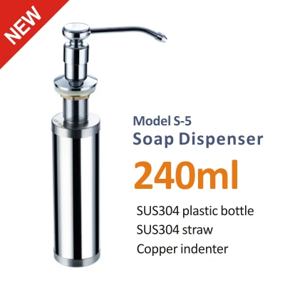 Dispenser di sapone liquido mani in plastica per cucina da 300 ml per case Lavello prodotti in vendita a caldo 5 acquirenti