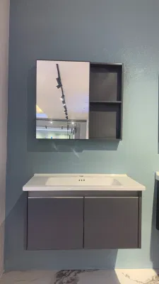 Fabbrica direttamente Hotel Hanging impermeabile specchio lavabo lavandino bagno vanity Armadio