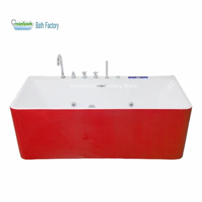  Lussuosa vasca da bagno autoportante USA Massage, vasca idromassaggio a getto d&prime;acqua Con la funzione più recente