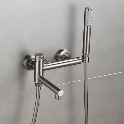 Vasca con manico singolo miscelatore doccia bagno WC bidet Spray Set
