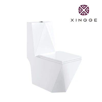  WC moderno alto standard economici sanitari ceramica ceramica ceramica WC commode WC in un pezzo di Sifonic