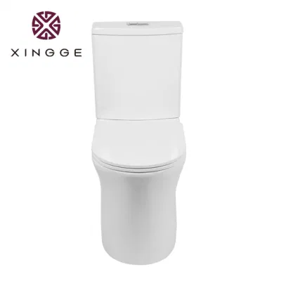 Nuovo design Cina High-end WC Ceramic bagno fornitore di sanitari WC senza acqua Wash down con coprisedile