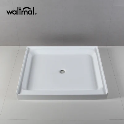 Bagno Waltmal da 48x42 pollici con vassoi doccia in acrilico di alta qualità