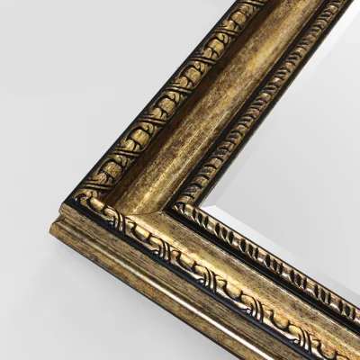 American retro decorativo Specchio cabina tavolo Makeup bagno Mirror Porch Specchio per la casa del mobile a benna con aggancio a parete
