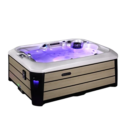  Sunrans Wholesale High Quality 3 persone Swim SPA vasca idromassaggio Esterno