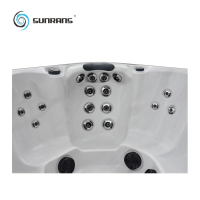 Sunrans vasca da bagno acrilica idromassaggio Massaggio piscina SPA 6 persone Vasca idromassaggio Hydro USA Balboa all&prime;aperto di lusso di alta qualità per Cortile