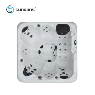 Sunrans vasca da bagno acrilica idromassaggio Massaggio piscina SPA 6 persone Vasca idromassaggio Hydro USA Balboa all&prime;aperto di lusso di alta qualità per Cortile