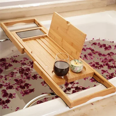  Vasca da bagno di bambù, vasca da bagno in legno