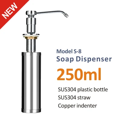 Dispenser di sapone liquido mani in plastica per cucina da 300 ml per case Lavello prodotti in vendita a caldo 5 acquirenti