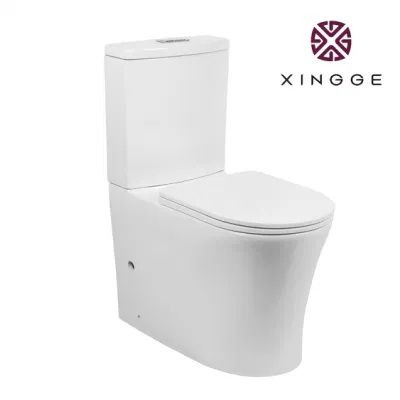 Nuovo design Cina High-end WC Ceramic bagno fornitore di sanitari WC senza acqua Wash down con coprisedile