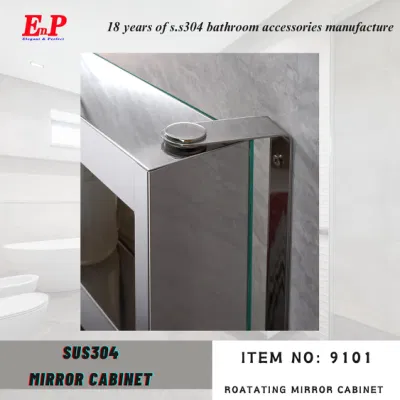 ENP bagno acciaio inox Specchio armadio