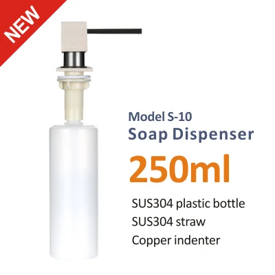 Dispenser di sapone liquido mani in plastica per cucina da 300 ml per case Lavello prodotti in vendita a caldo 5 acquirenti