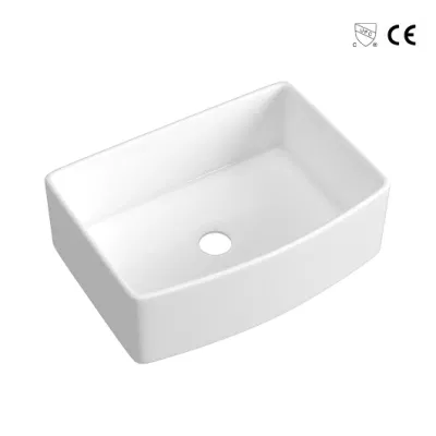  Superior-Quality Superior Marble Commercial Deep Kitchen UPC Farmhouse Sink with Scheda di scarico