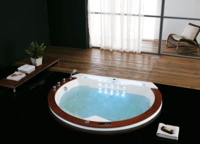 Made in China Home decorazione buon prezzo Apron idromassaggio acrilico O vasca idromassaggio Jacuzzi indipendente vasca idromassaggio idromassaggio idromassaggio idromassaggio idromassaggio idromassaggio idromassaggio