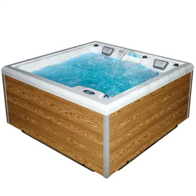  Made in China Prezzo basso acrilico idromassaggio quadrato vasca idromassaggio Jacuzzi Idromassaggio, vasca idromassaggio, idromassaggio