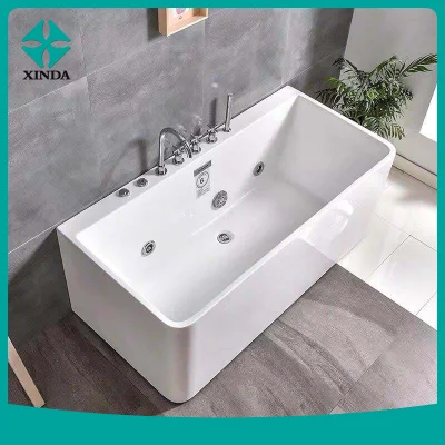  Vasche idromassaggio con vasca LED Light acrilica con acqua grande Vasche idromassaggio Jacuzzi autunnali