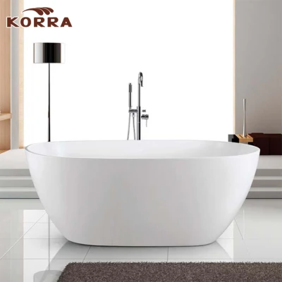 Semplice vasca da bagno in acrilico autoportante K1561
