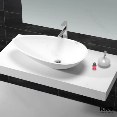  Superficie solida pietra resina rettangolare sottosmontaggio cucina sink