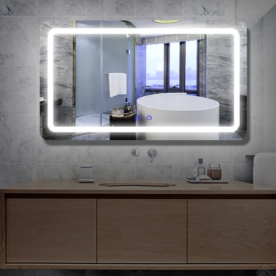Cina Design personalizzato decorazione parete cabina in piedi bianco lunghezza intera Speculare