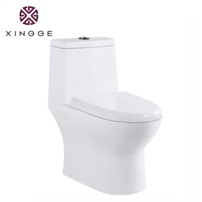  Bagno moderno bagno Sifonic WC Bianco un pezzo WC