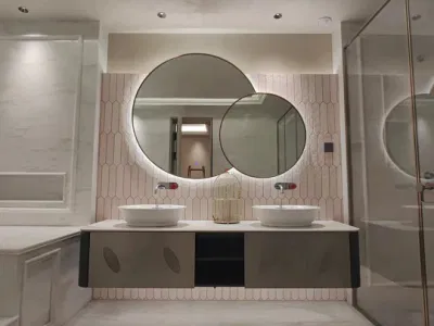 Mobili in legno compensato di alta qualità, mobili da bagno, armadietto per il bagno