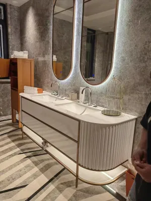 Mobili in legno compensato di alta qualità, mobili da bagno, armadietto per il bagno