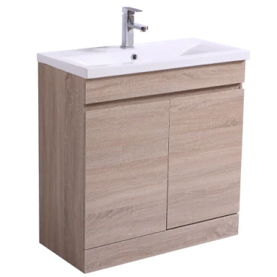  Unità di cortesia bagno lavandino Mobili lavandino pavimento armadio lampada Quercia