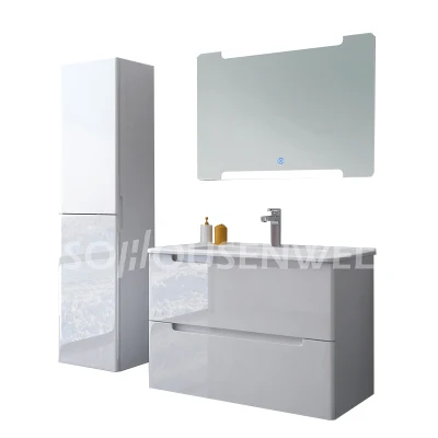  Lavandino touch LED nuovo design con lavandino e bagno sospeso a parete