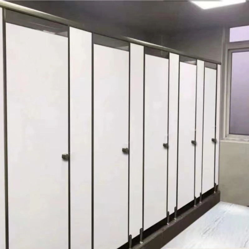 Waterproof Compact Cubicle HPL Toilet Partition Wall