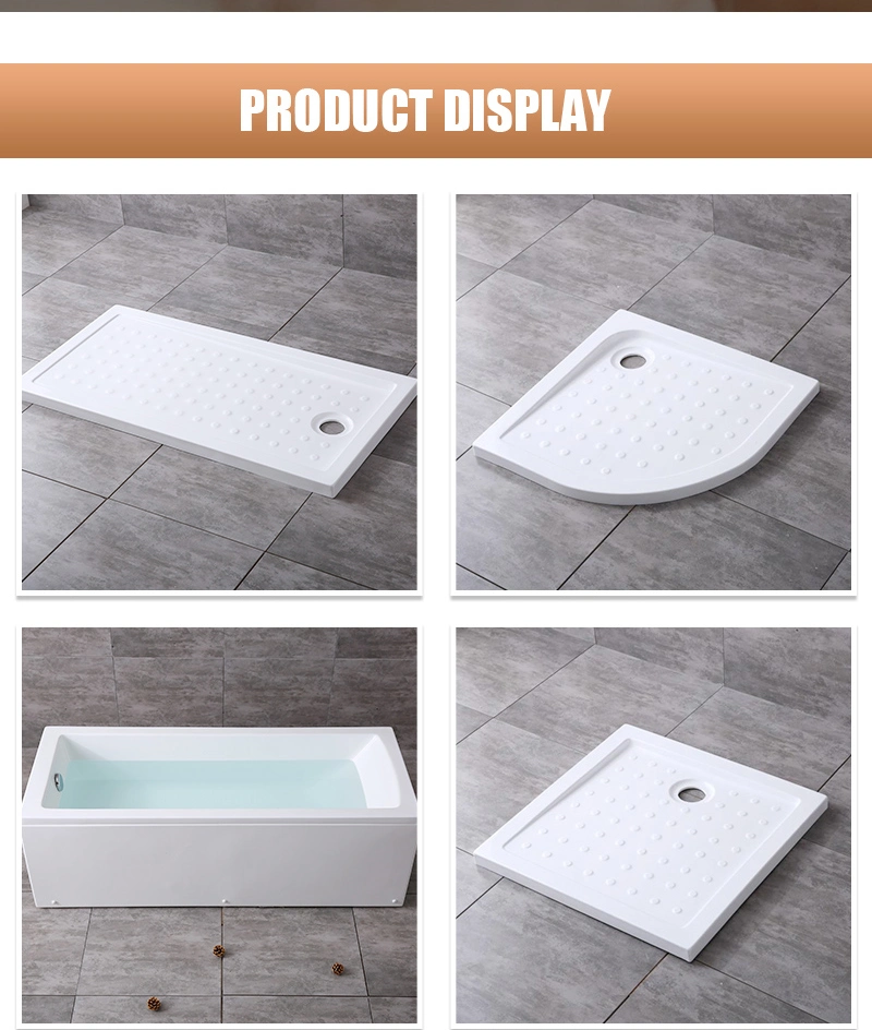 Sector Acrylic Shower Tray with CE Certified Stout