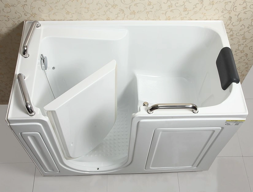 Woma Sanitary Factory Step Safety Walk in Bathtub with Cupc and ETL Approval (SG5327-135)