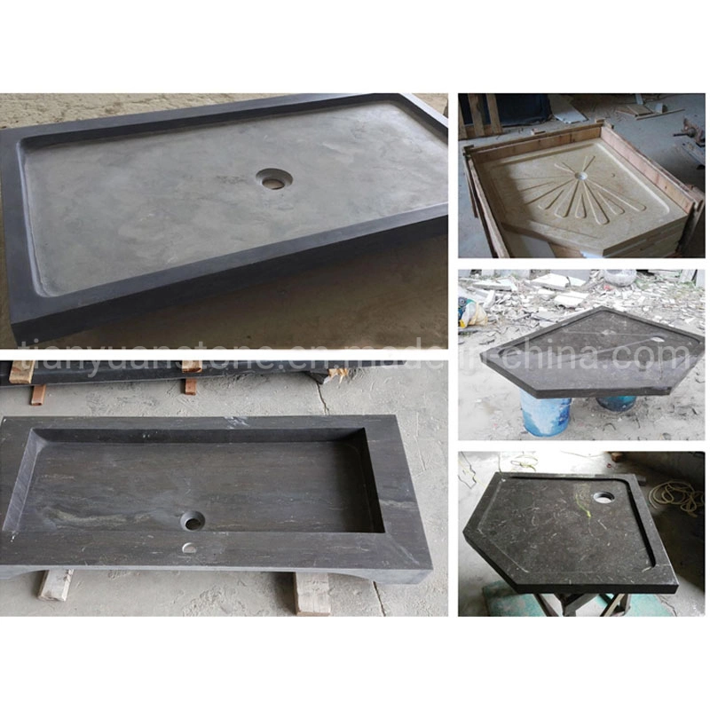 Polished Rust Stone Granite Deep Shower Tray