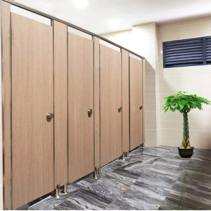 Waterproof Compact Cubicle HPL Toilet Partition Wall