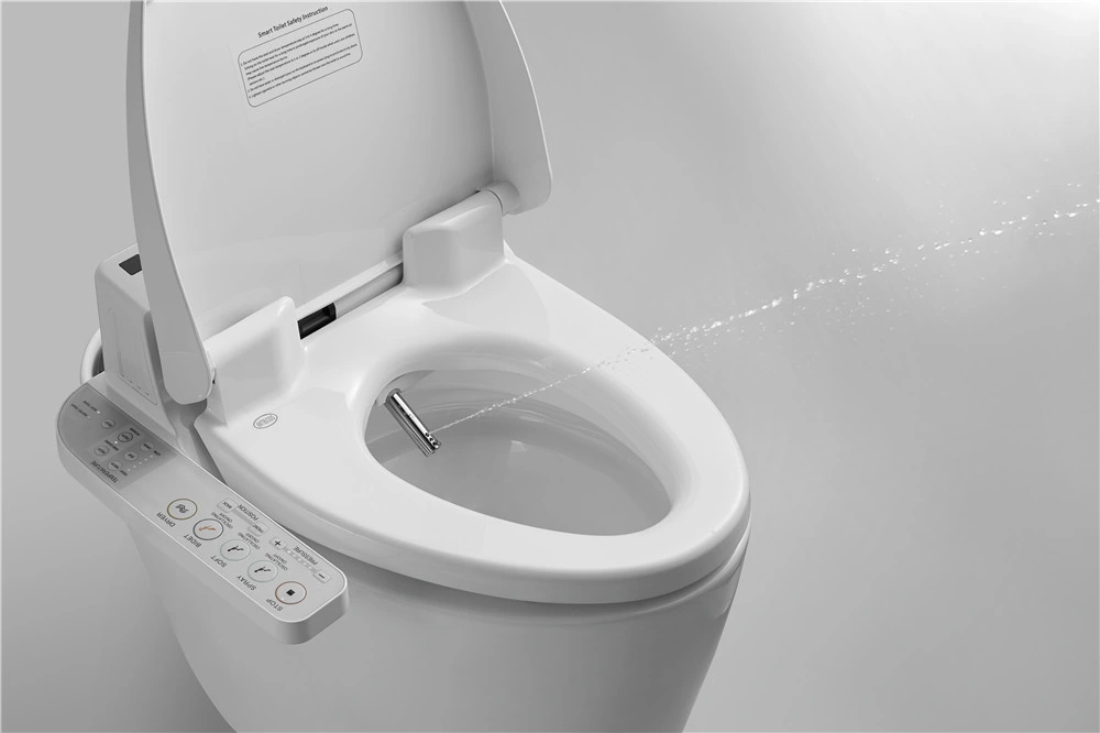 Soft Close Sensor Intelligent Bidet Automatic Water Spray Toilet Seat