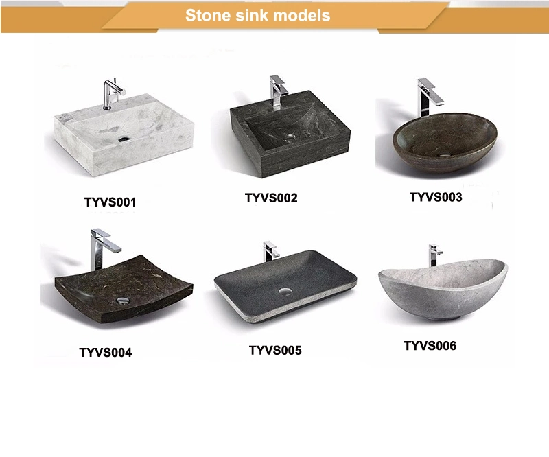 Kitchen/Bathroom/Vanity Natural Stone Beige Marble Washing Basin and Sink